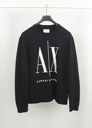Чоловічий світшот armani exchange black