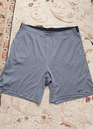 Шорти reebok спортивні оригінал xl -2xl компресійні