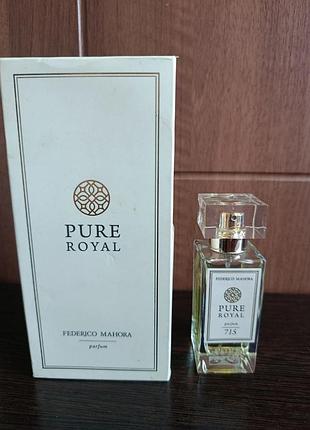 Pure royal номер 715 объемом 50 мл от бренда federico mahora.