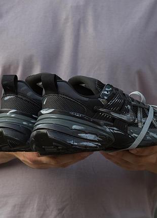 Nike runtekk black white custom 9