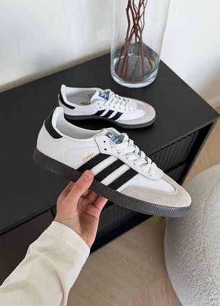 Кросівки жіночі  adidas samba vegan white
