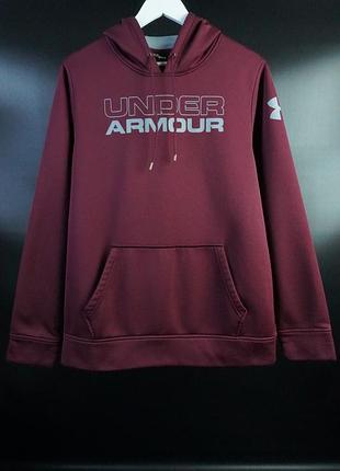 Чоловіче худі оригінал | under armour fleece script hoodie | m