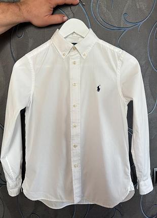 Біла сорочка polo ralph lauren 12 років