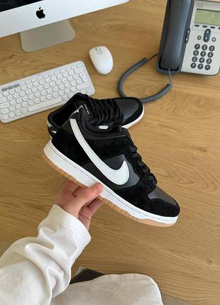 Жіночі кросівки nike dunk black gum