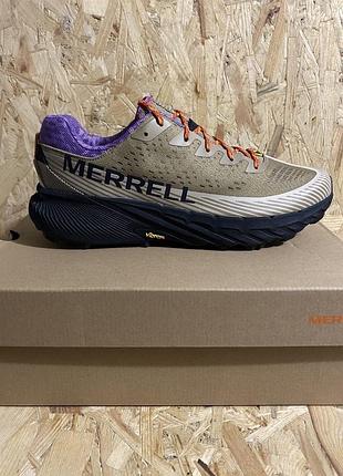 Кросівки бігові чоловічі merrell agility peak 5 brown