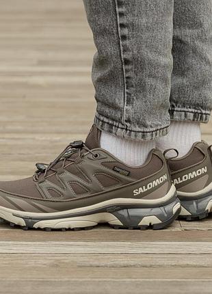 Кросівки salomon xa pro street thinsulate gore-tex brown