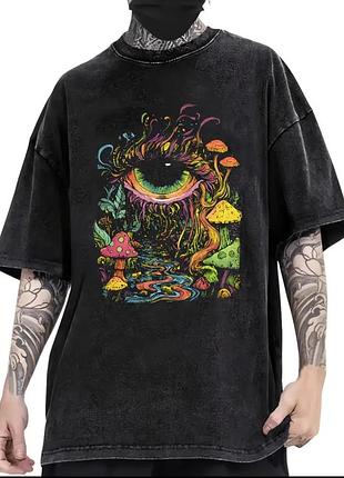 «футболка варенка чорна 100% бавовна», «футболка acid wash oversize», «washed cotton t-shirt».