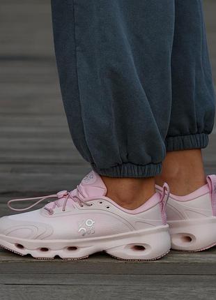 Кросівки on cloudsolo x loewe light rose