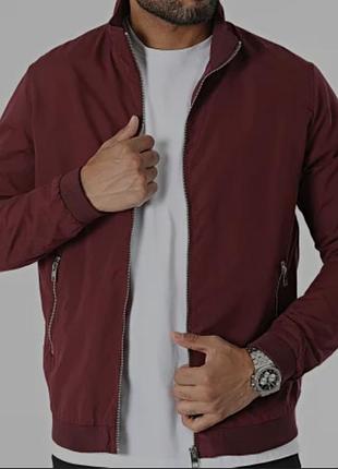 Куртка-бомбер harrington від бренду jack & jones —розмір м