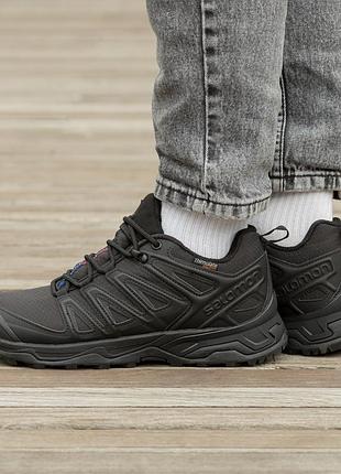 Кроссовки salomon speed cross pro gore-tex thinsulate black