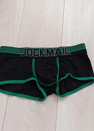 Сексуальные трусы мужские дышащие в сеточку jockmail m l 10 12 38 40 46 48