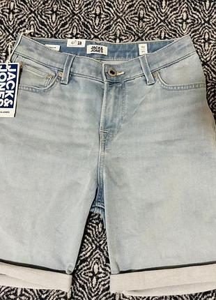 Нові фірмові,джинсові шорти для хлопчика,р.152/12.бренд jack &jones