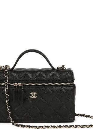 Caviar leather chanel vanity bag