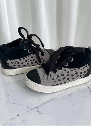 Замшеві демісезонні черевики clarks 21 розміру