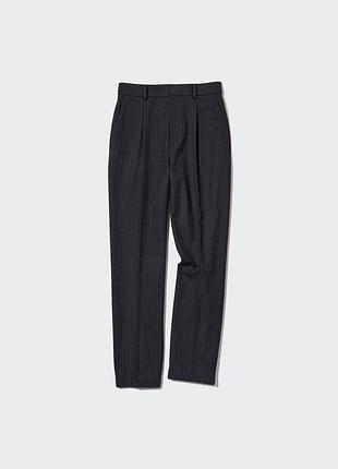 Жіночі штани uniqlo в смужку утеплені