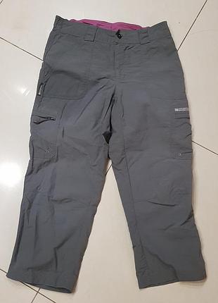 Жіночі трекінгові штани-карго (капрі)  mountain warehouse з функціональними кишенями .розмір-10/38