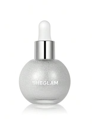Хайлайтер для тела sheglam sunlit silk highlighting body oil - frosted opal (6277)