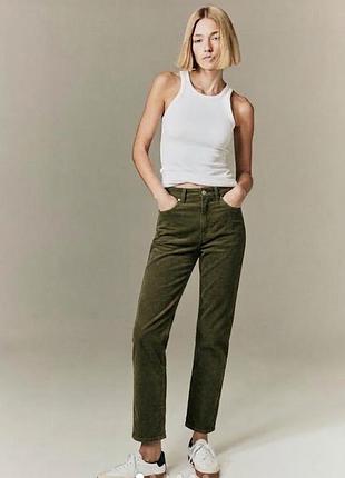 Жіночі вельветові штани джинси h&m оригінал