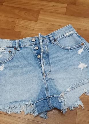 Шорти джинсові zara xxs