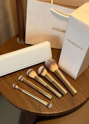 Набір пензлів для макіяжу face and eye travel brush set