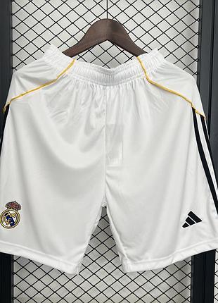Шорти реал мадрид домашні 25/26 адідас спортивна футбольна форма real adidas