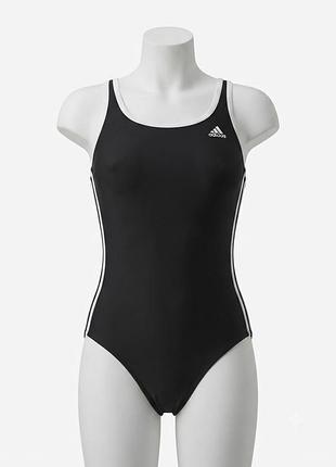 Підлітковий спортивний суцільний купальник adidas 3-stripes
