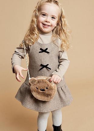 Стильний теплий сарафан zara р.104