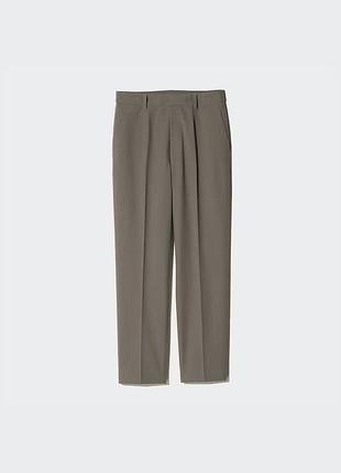 Жіночі брюки uniqlo. універсальний злегка звужений силует