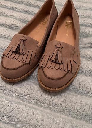 Бежеві лофери від dorothy perkins