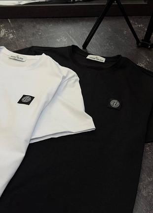 Stone island patch program черная и белая