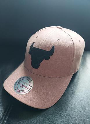 Жіноча бавовняна бейсболка mitchell & ness (chicago bulls)