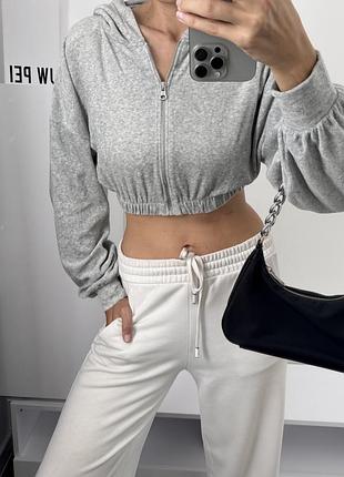 Зіп велюровий pull&bear 4