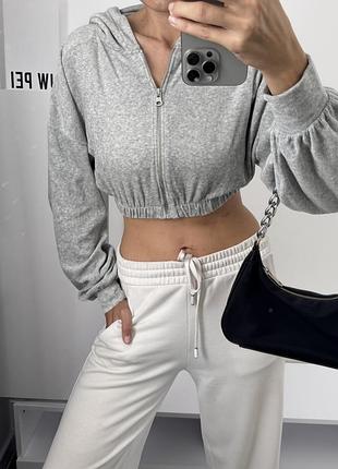 Зіп велюровий pull&bear 3