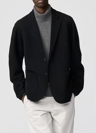 Вʼязаний піджак блейзер uniqlo l