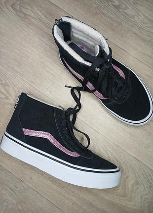 Дитячі високі утеплені кеди  vans.