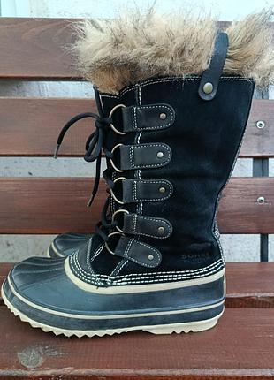Зимние сапоги sorel joan of arctic waterproof (eur 41.3 / us 9 / 26.5 см)