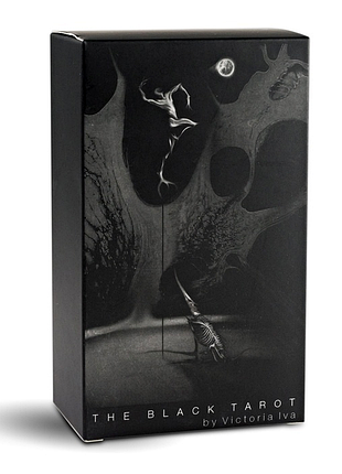 Карти чорне таро (black tarot by victoria iva)