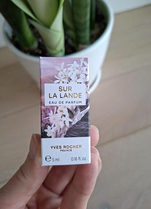 Sure la lande парфумована вода yves rocher (міні)