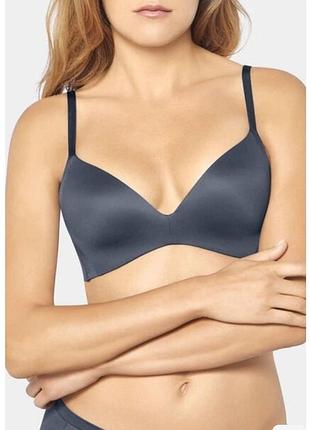 Гладкий безшовний бюстгальтер без кісточок без пуш-ап triumph body make-up soft touch p ex