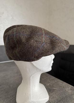Англійський плоский вовняний  кашкет garforth cap , кепка