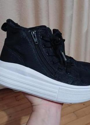Високі текстильні кеди skechers los angeles