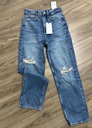 Джинси zara mom 34, 40, 42