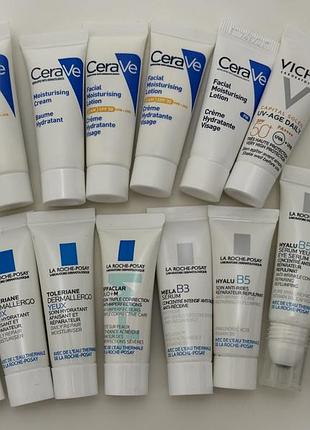 Пробники vichy, cerave, la roche-posay
