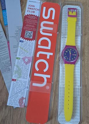 Часы swatch gent fluo mix (gp700)