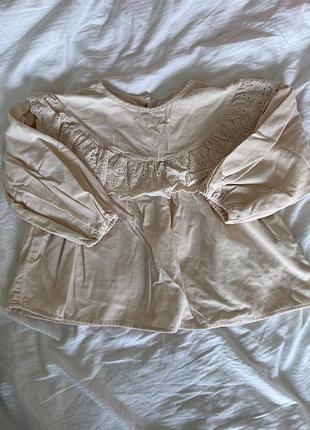 Кофтинка zara 104 блуза зара 104