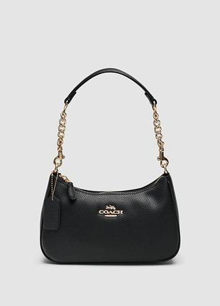 Сумка coach teri shoulder bag black/gold