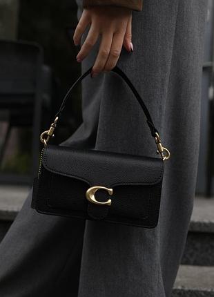 Сумка coach tabby shoulder bag 20 pewter/black
