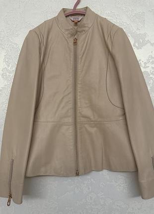 Стильная кожаная куртка ted baker