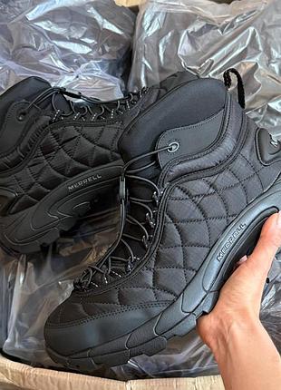 Р.41-46 кроссовки merrell ice cap moc ii black mr025