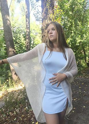 Ніжний кардиган павутинка